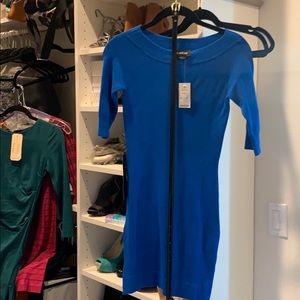 Bebe sweater dress with belt